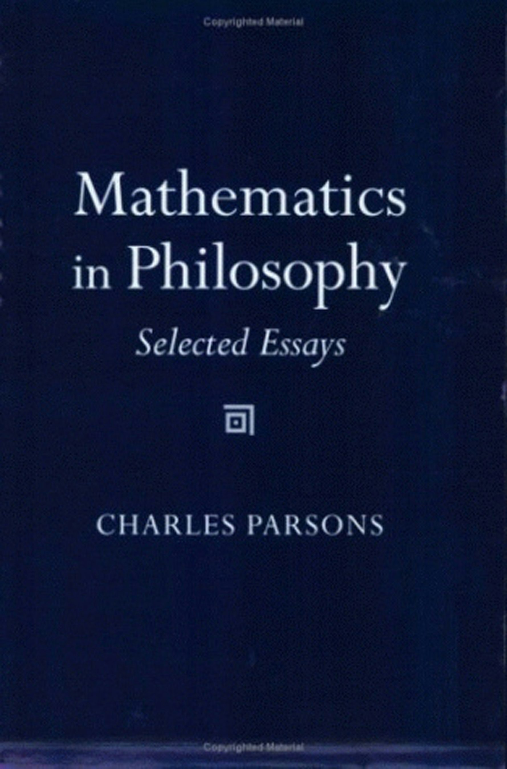 Mathematics in Philosophy by Charles D. Parsons | Hardcover