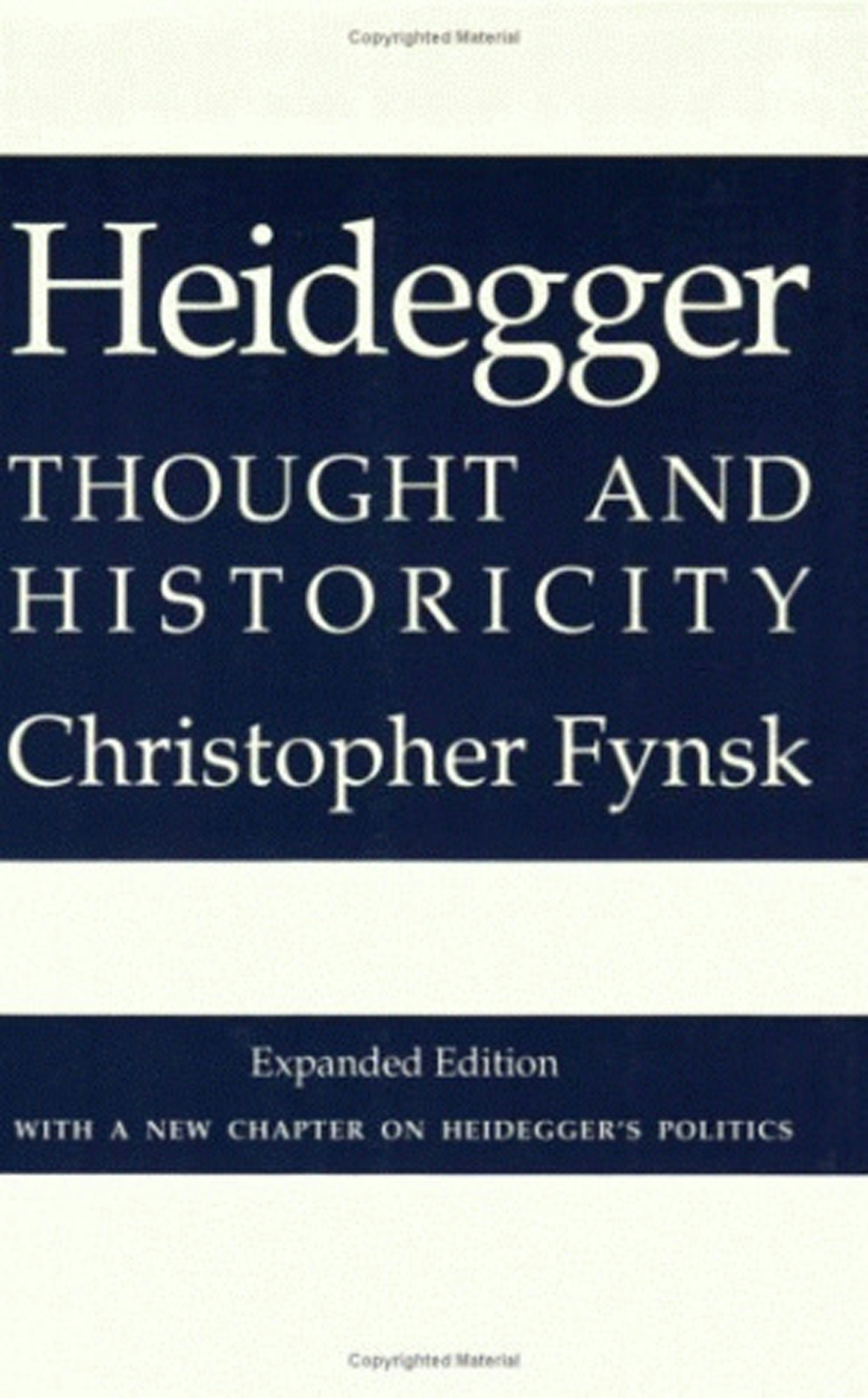 Heidegger by Christopher Fynsk | Hardcover | Cornell University Press