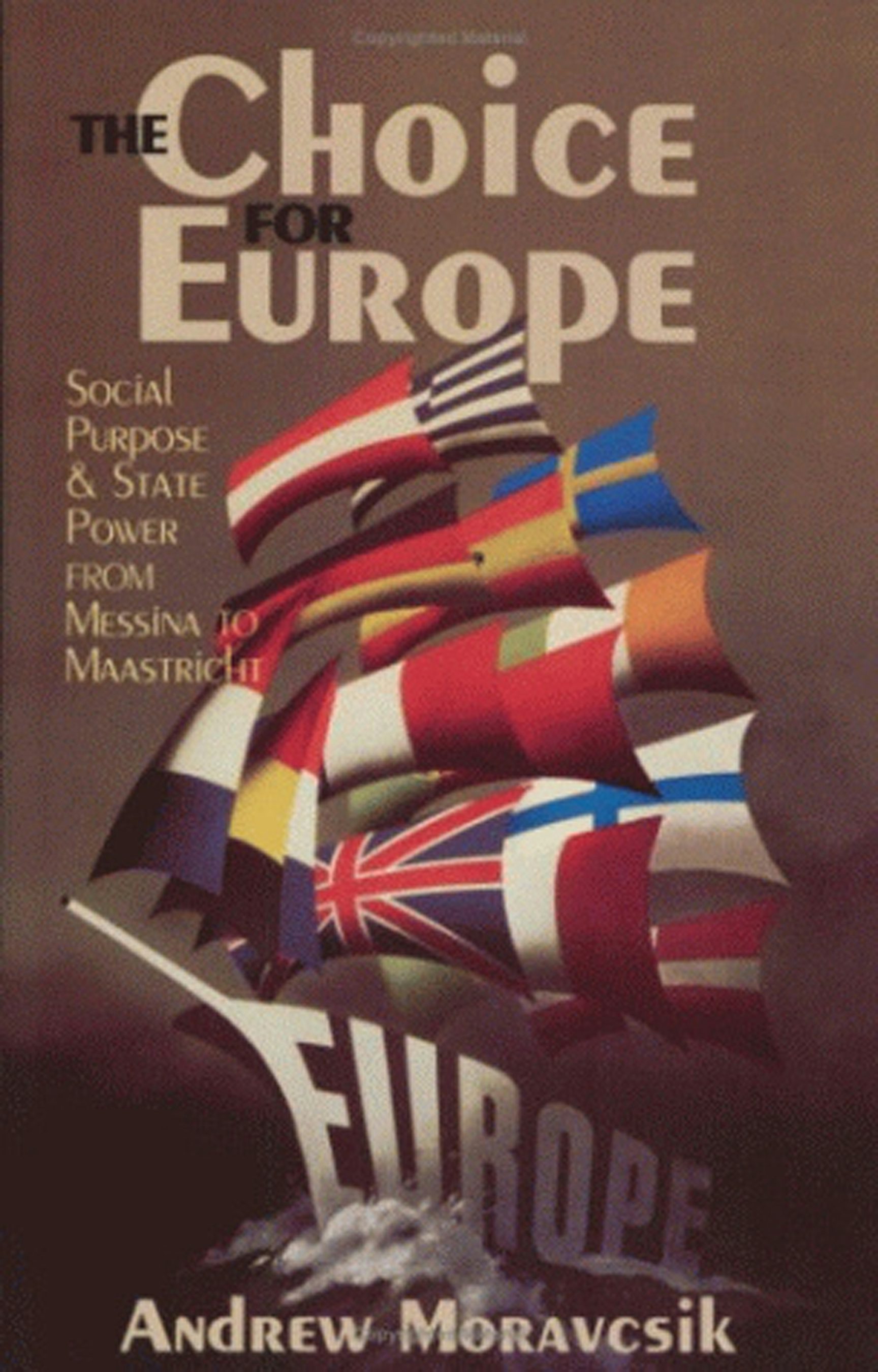 The Choice for Europe by Andrew Moravcsik | Hardcover | Cornell