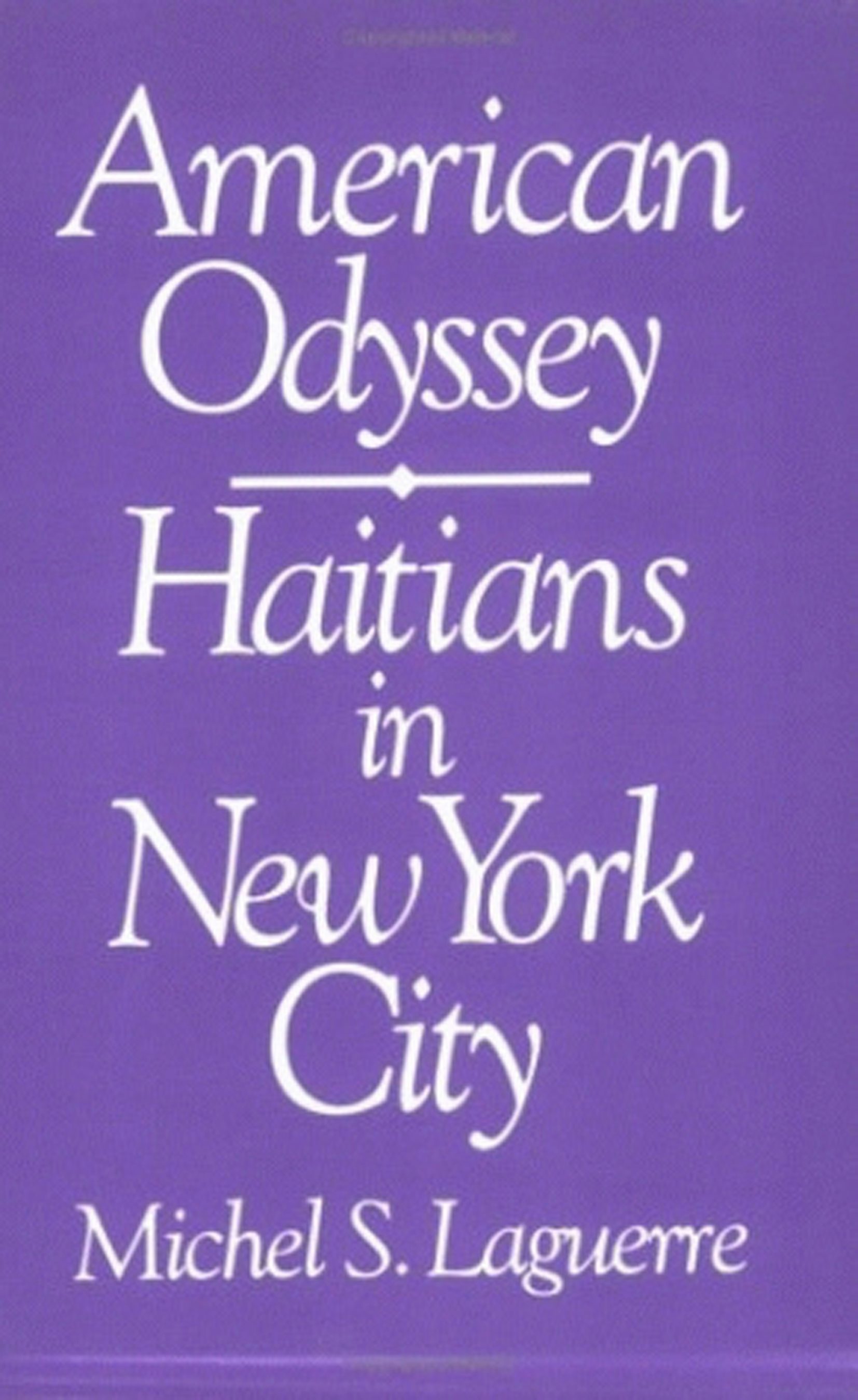 American Odyssey by Michel Laguerre | Paperback | Cornell