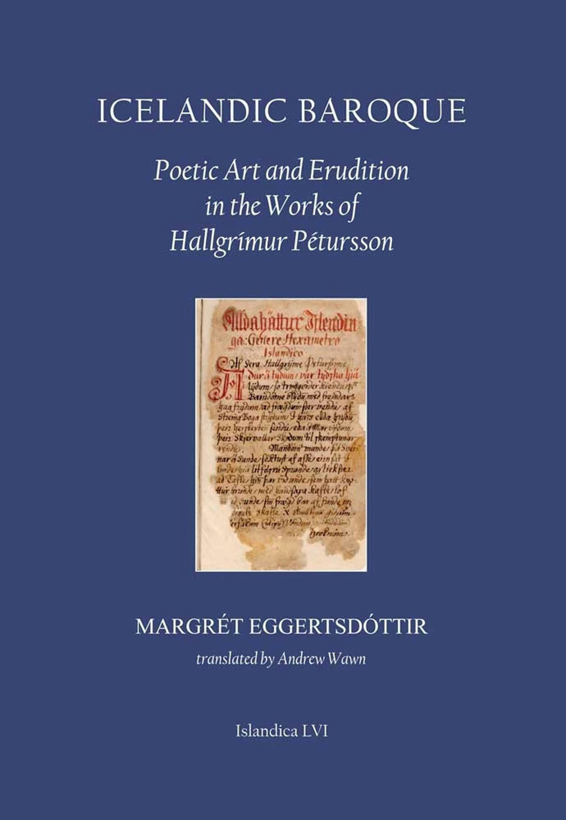 Icelandic Baroque by Margrét Eggertsdóttir,Translated by Andrew